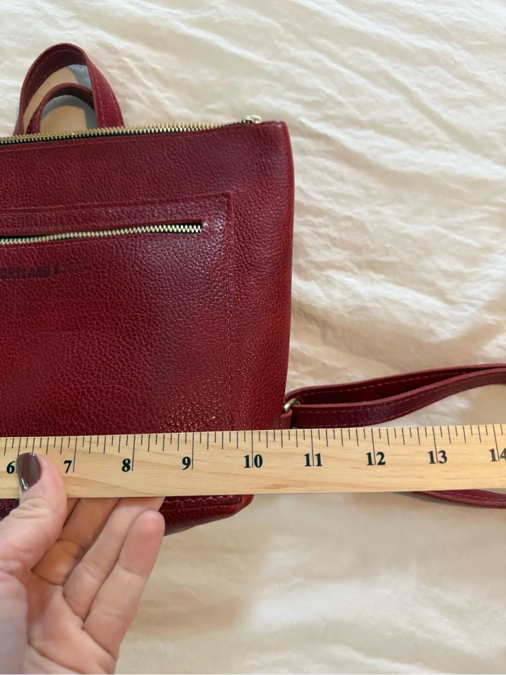 Portland Leather Backpack EUC 0942
